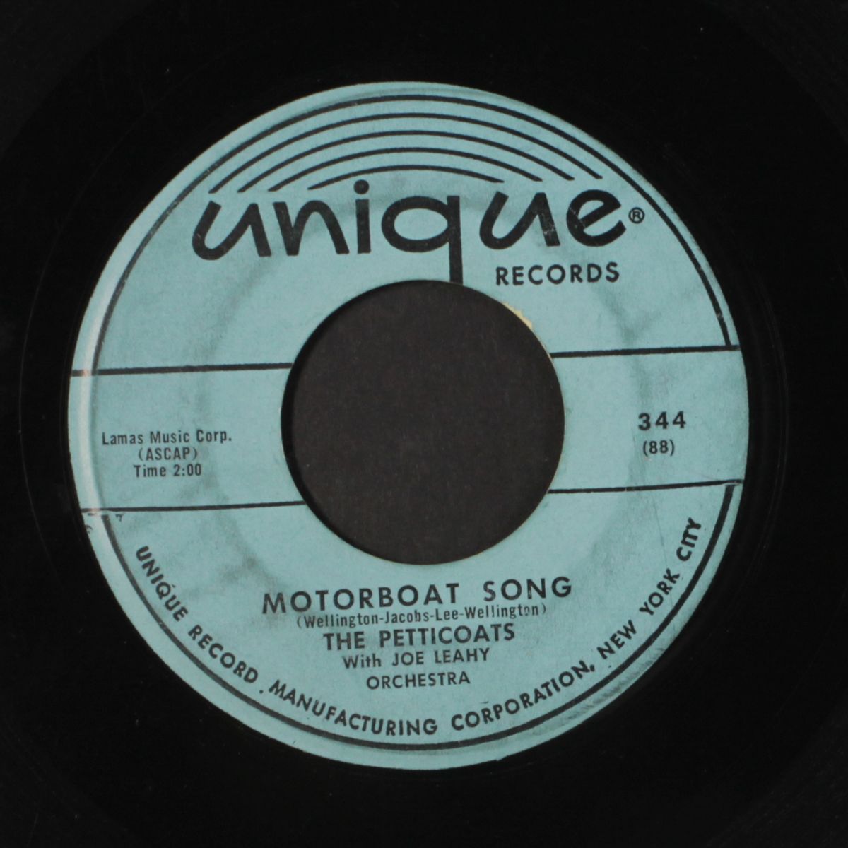 the first one / motorboat song by PETTICOATS