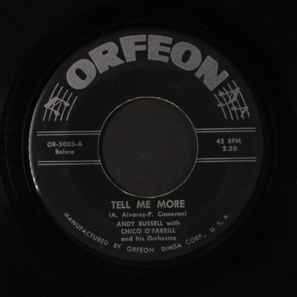 the next time / tell me more by ANDY RUSSELL
