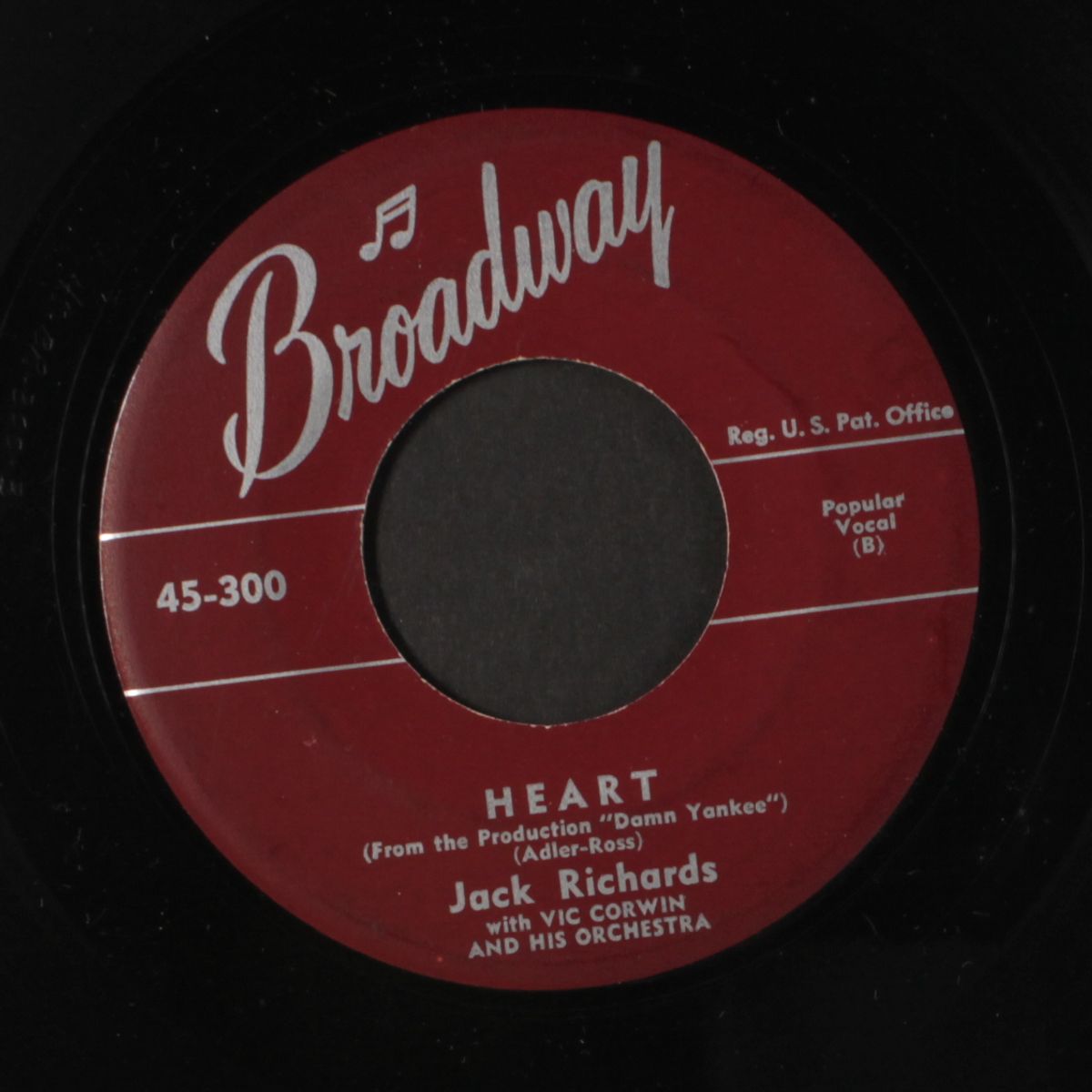 learnin' the blues / heart by JACK RICHARDS