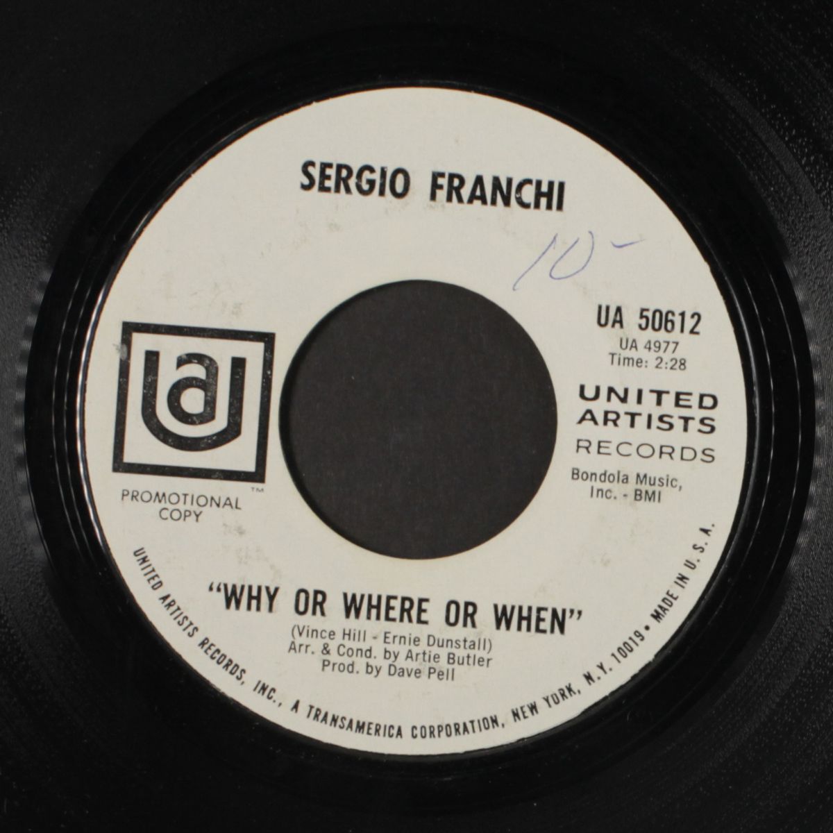 hold me / why or where or when by SERGIO FRANCHI