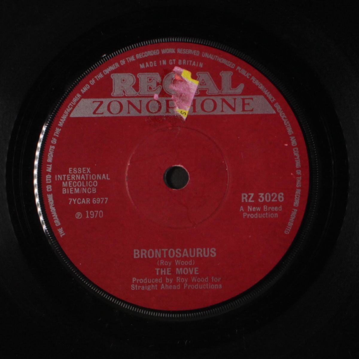 brontosaurus / lightnin' never strikes twice by MOVE