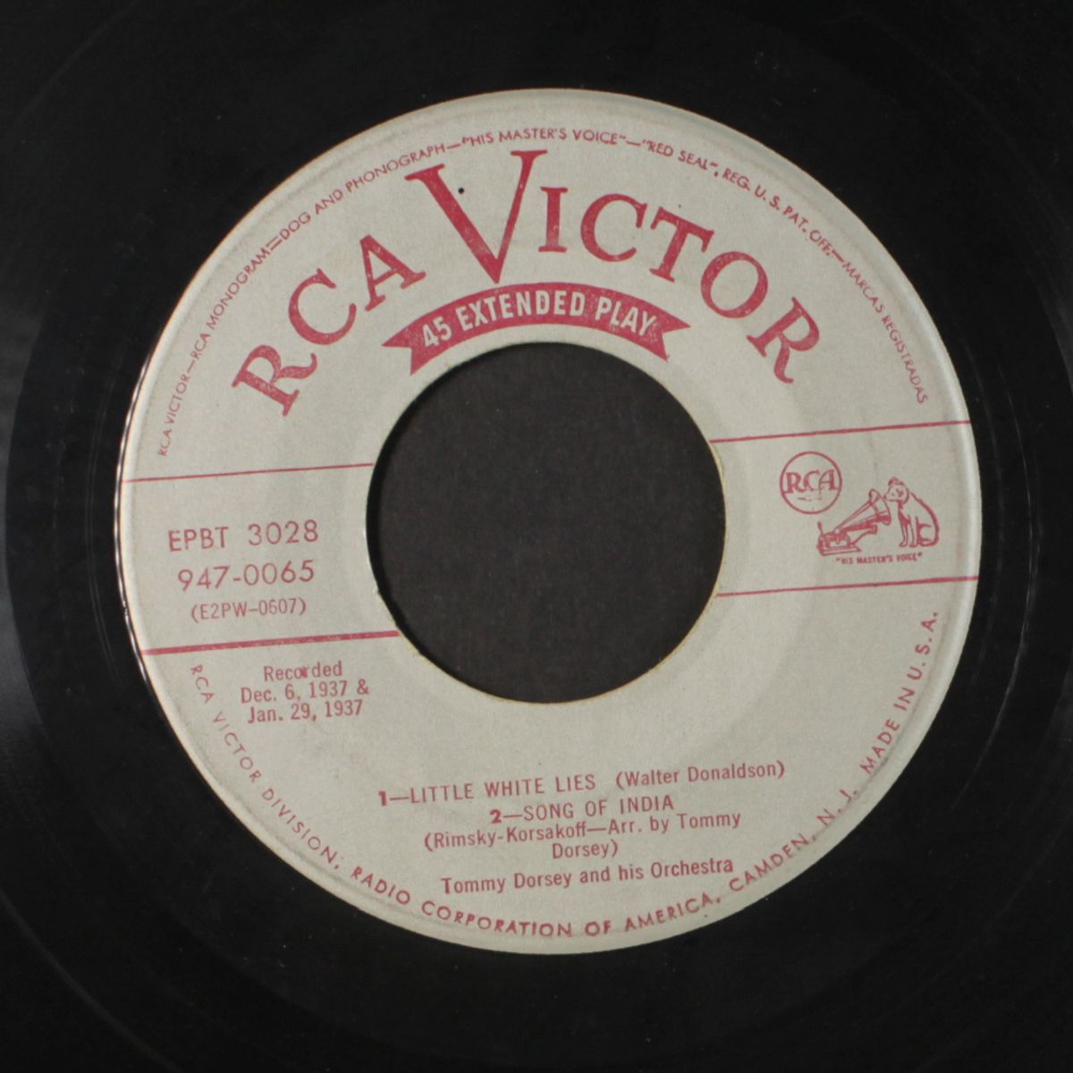 little white lies + 3 by TOMMY DORSEY