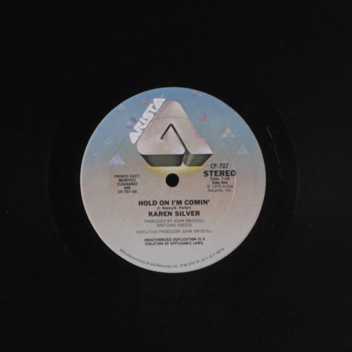 hold on i'm comin' / hot stuff by KAREN SILVER