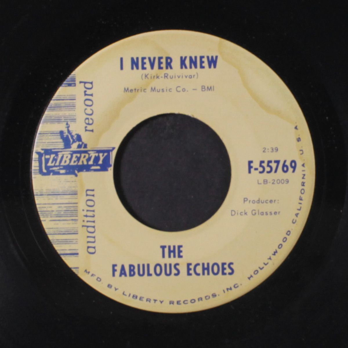 i never knew / keep your love strong by FABULOUS ECHOES