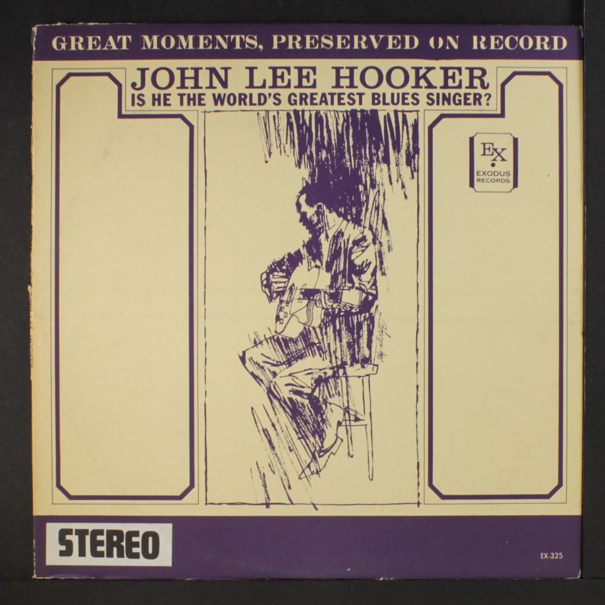 is he the world's greatest blues singer? by JOHN LEE HOOKER