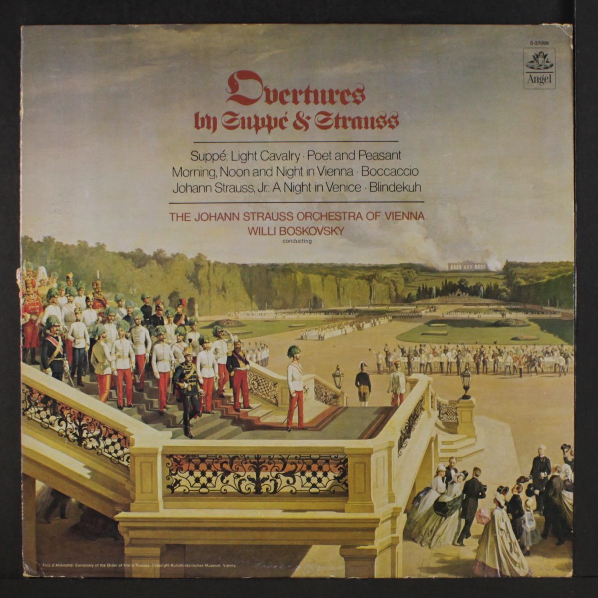overtures by suppe and strauss by WILLI BOSKOVSKY