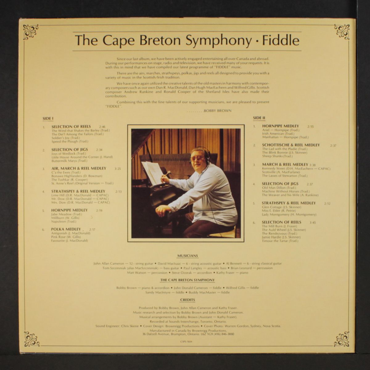 fiddle by CAPE BRETON SYMPHONY