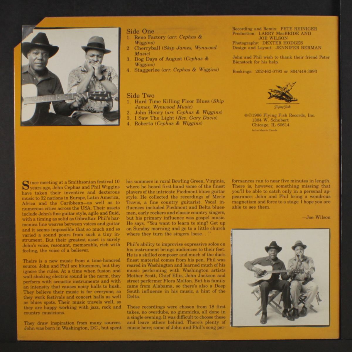 dog days of august by BOWLING GREEN JOHN CEPHAS & HARMONICA PHIL WIGGINS