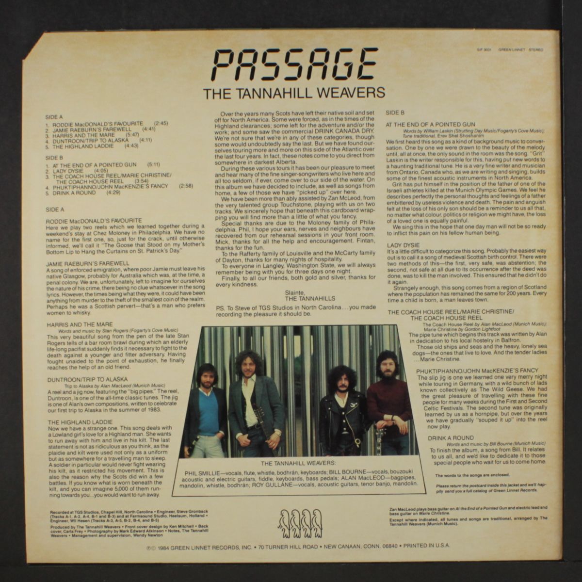 passage by TANNAHILL WEAVERS