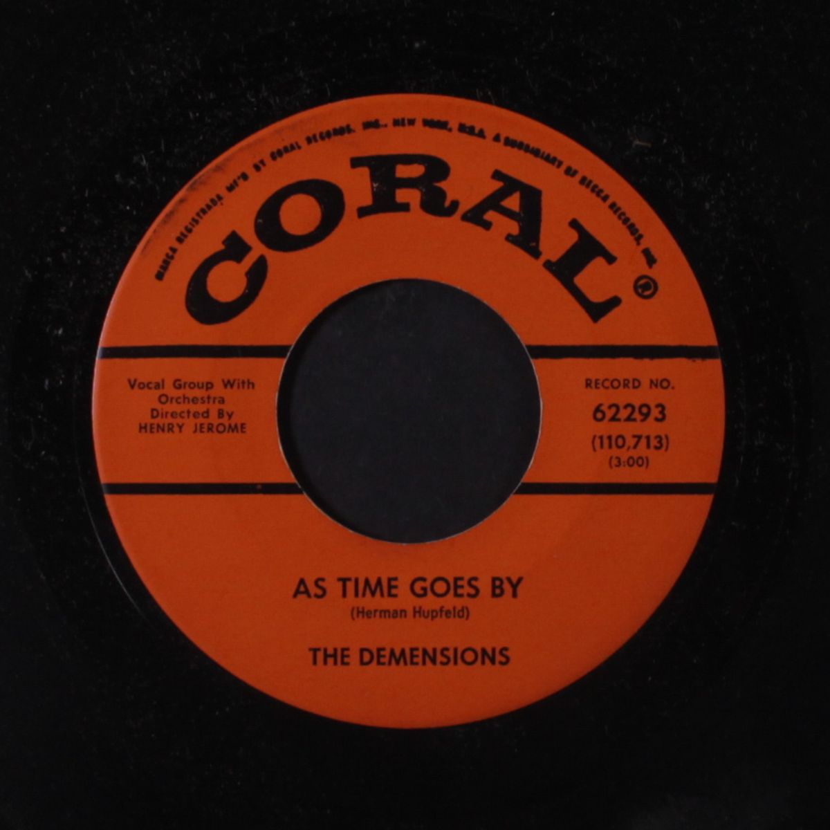 seven days a week / as time goes by by DEMENSIONS