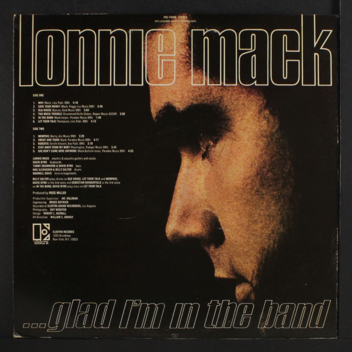 glad i'm in the band by LONNIE MACK