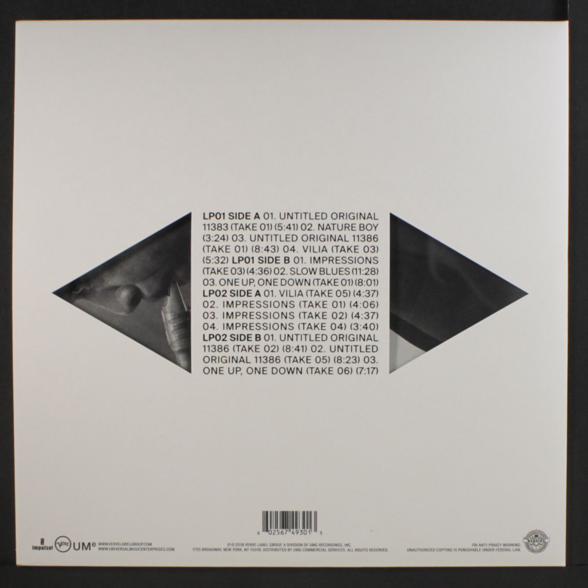 both directions at once; the lost album by JOHN COLTRANE