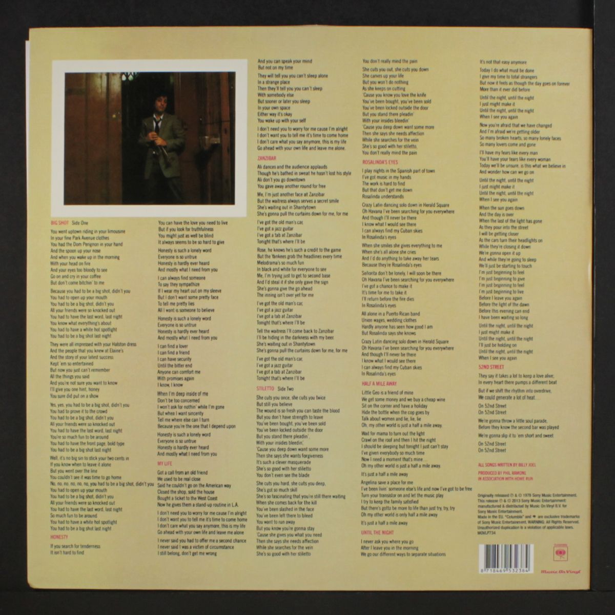 52nd street by BILLY JOEL