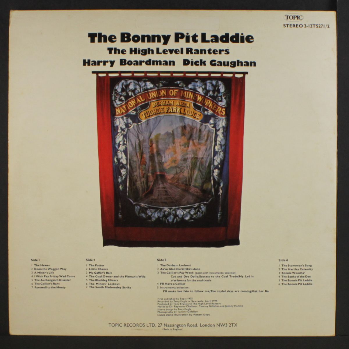 the bonny pit laddie by HIGH LEVEL RANTERS