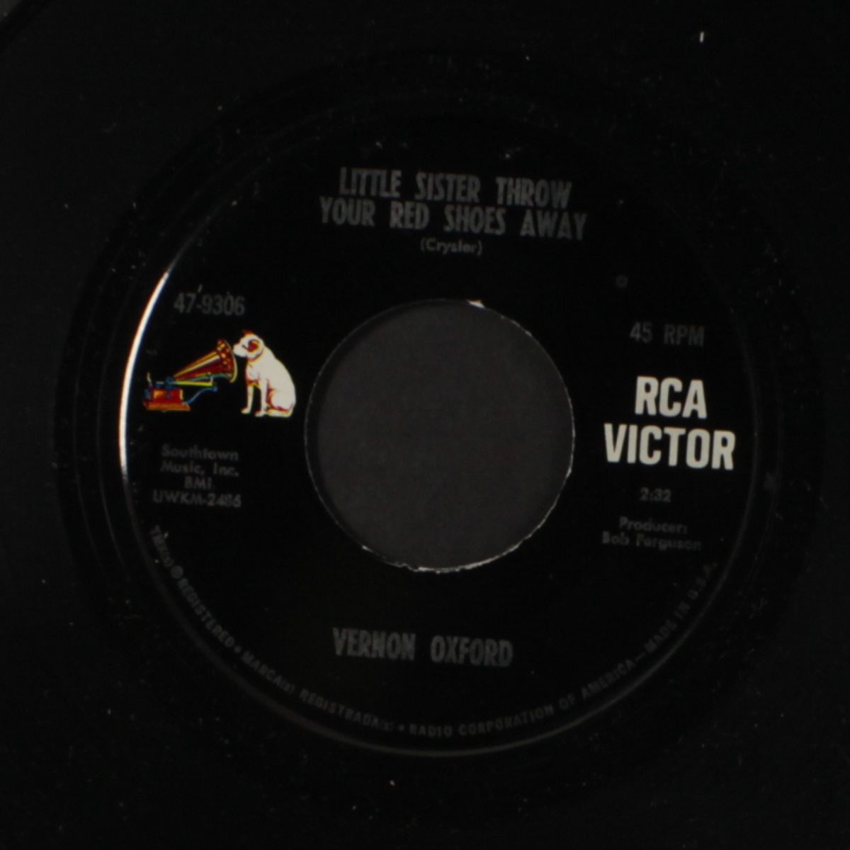 little sister throw your red shoes away by VERNON OXFORD
