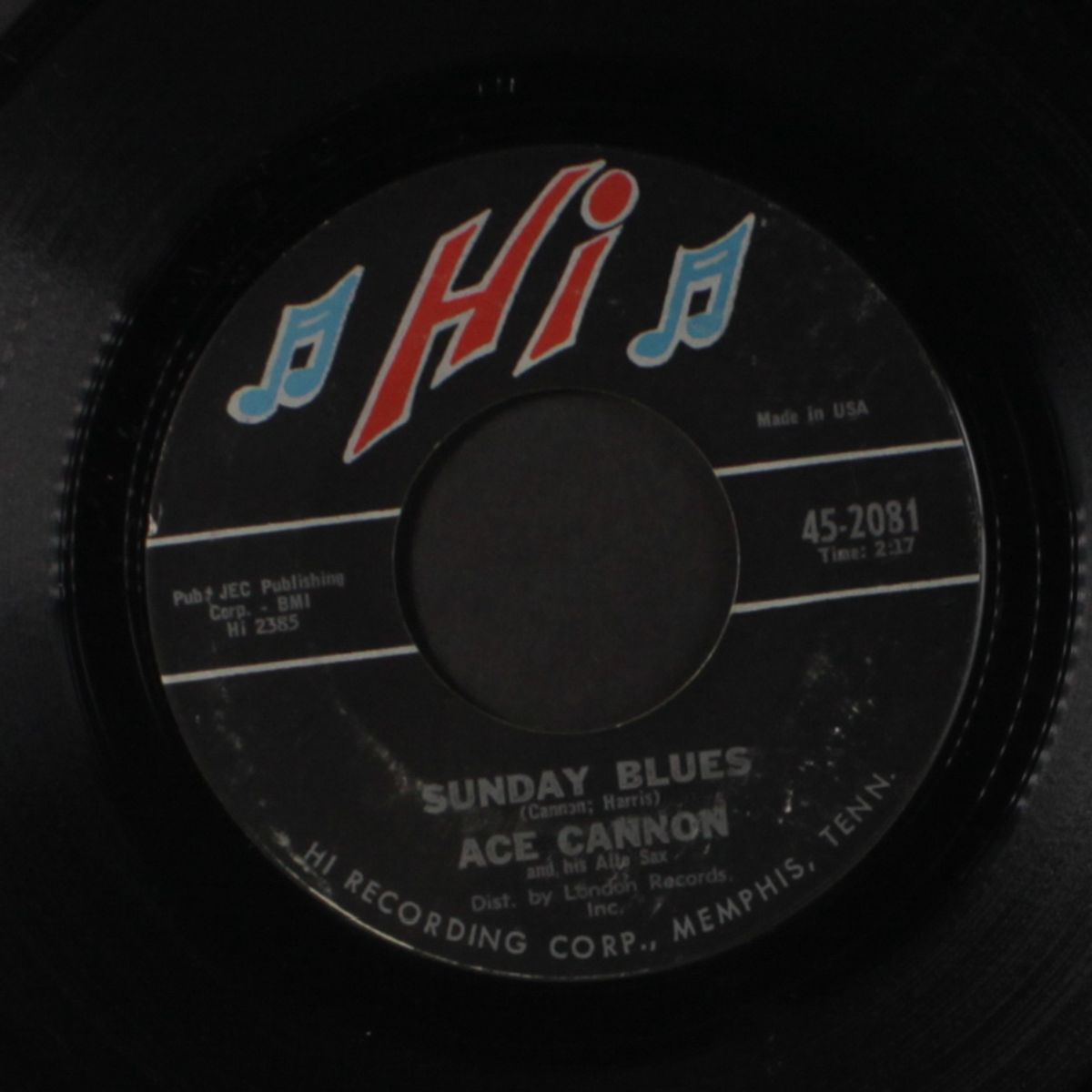 sunday blues by ACE CANNON