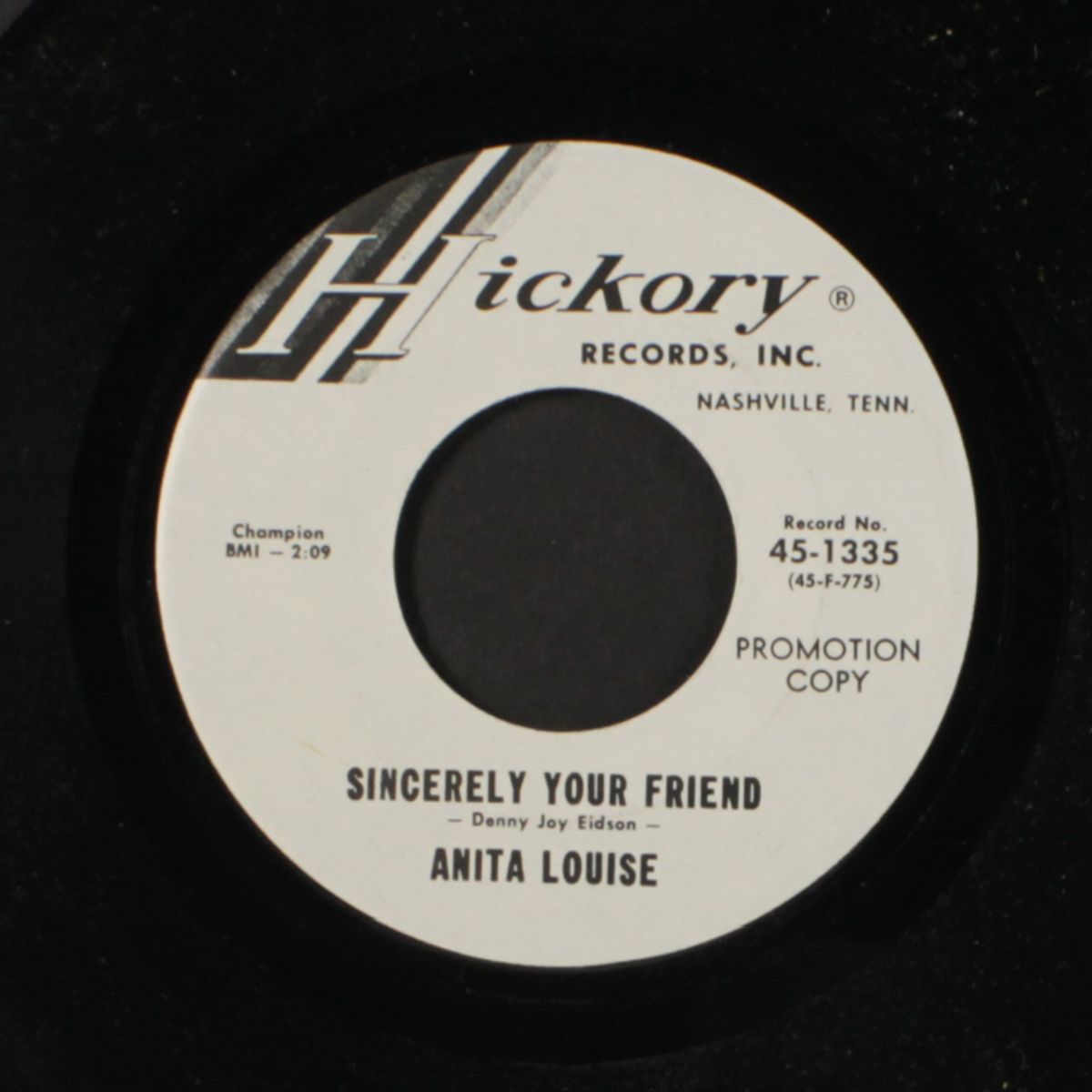 jim dandy / sincerely your friend by ANITA LOUISE