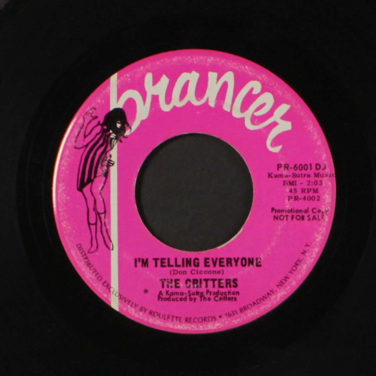no one but you / i'm telling everyone by CRITTERS