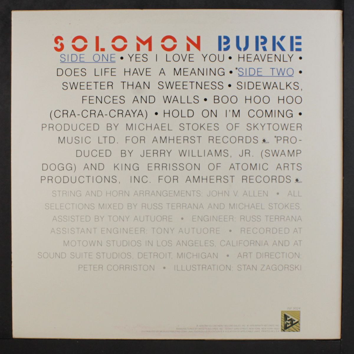 sidewalks, fences and walls by SOLOMON BURKE