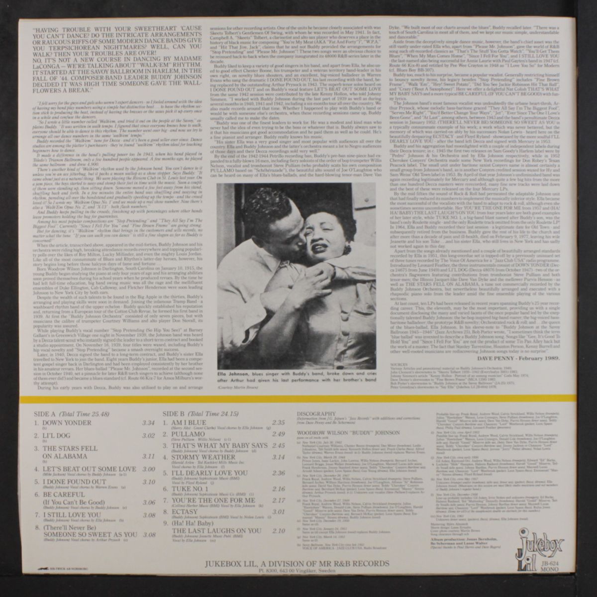 i'll dearly love you by BUDDY JOHNSON