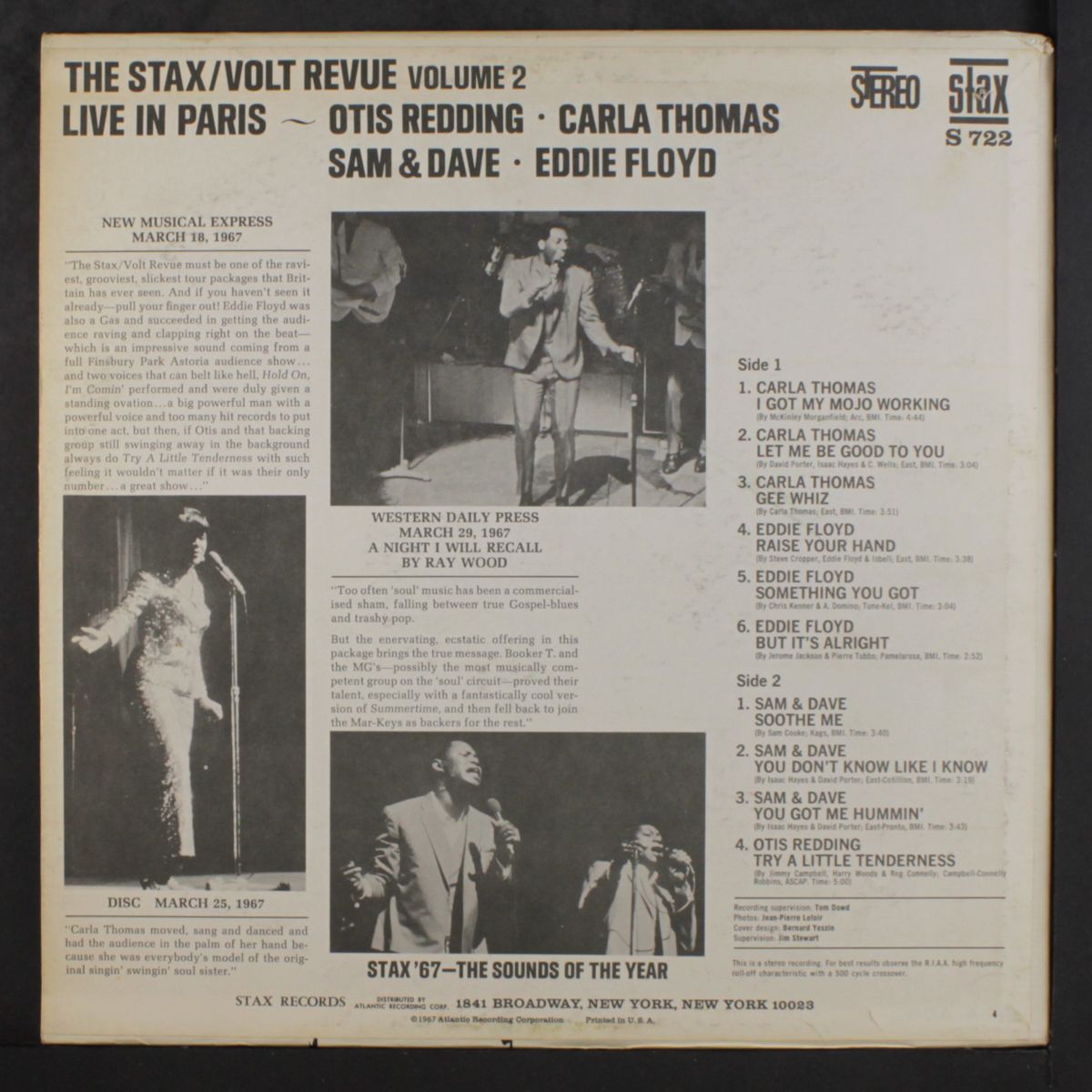 the stax volt revue, vol. 2 by VARIOUS