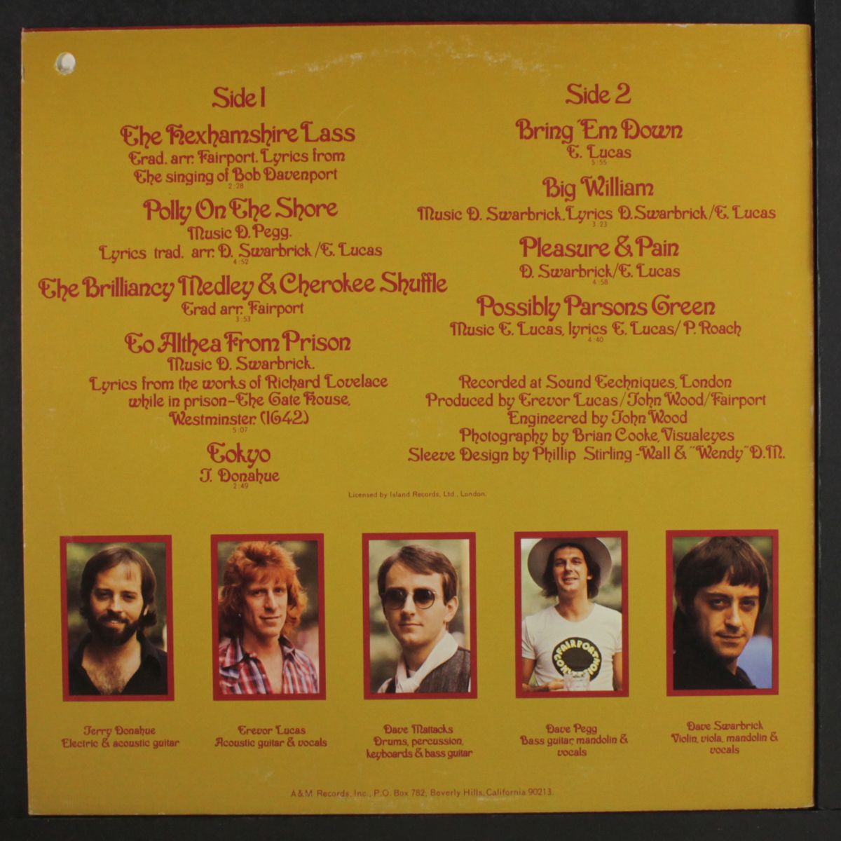 nine by FAIRPORT CONVENTION