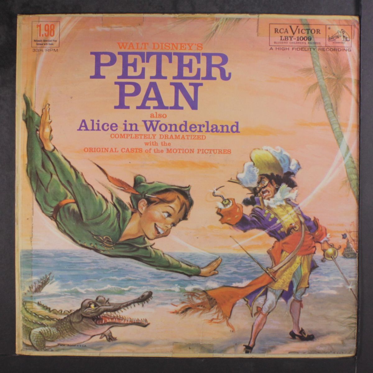 peter pan also alice in wonderland by WALT DISNEY