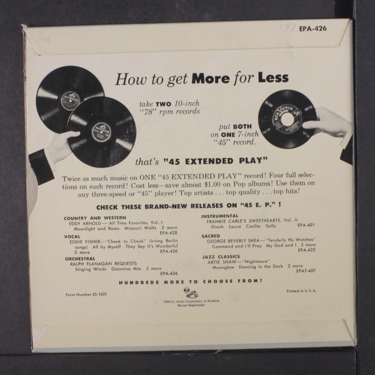 cheek to cheek by EDDIE FISHER
