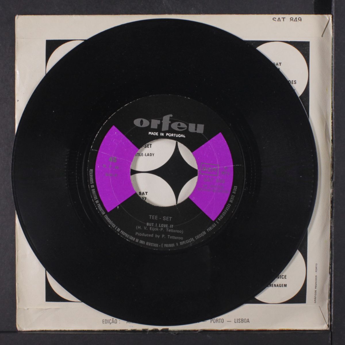 there goes johnny / but i love it by TEE-SET