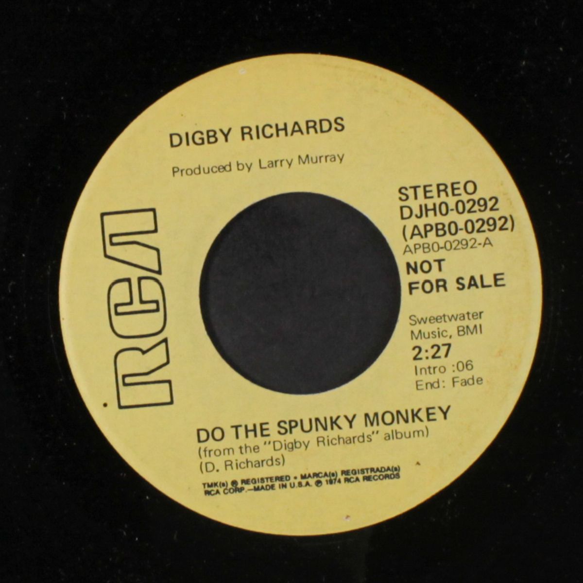 do the spunky monkey / mono by DIGBY RICHARDS