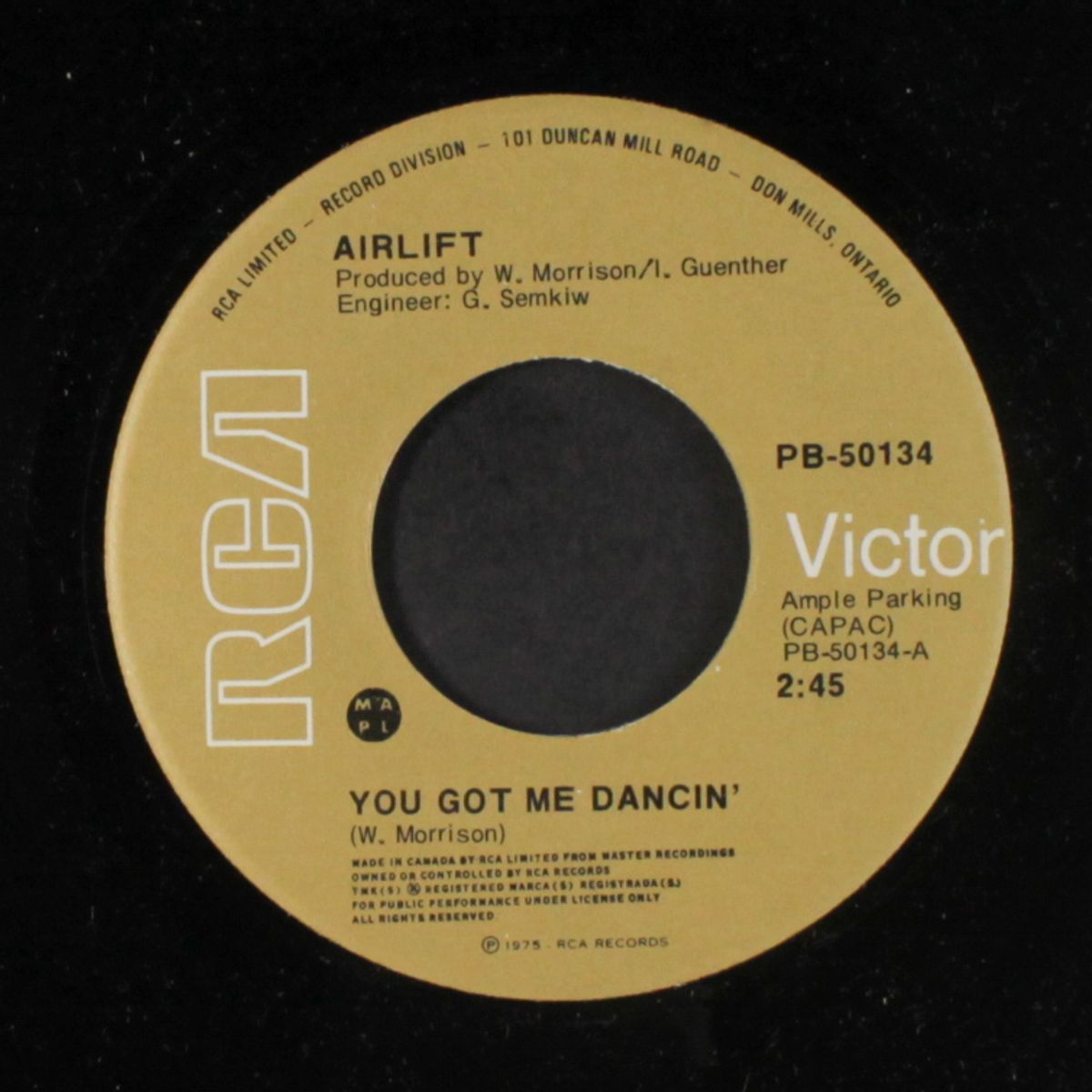you got me dancin' / the good is gone by AIRLIFT