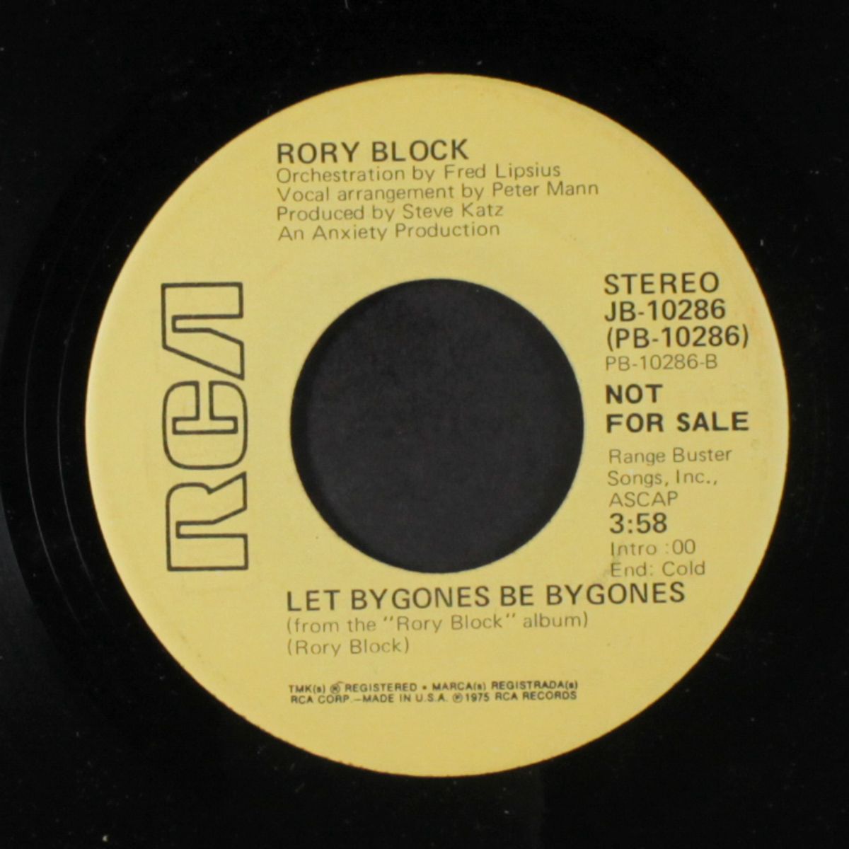 what do you do with a memory / let bygones be bygones by RORY BLOCK