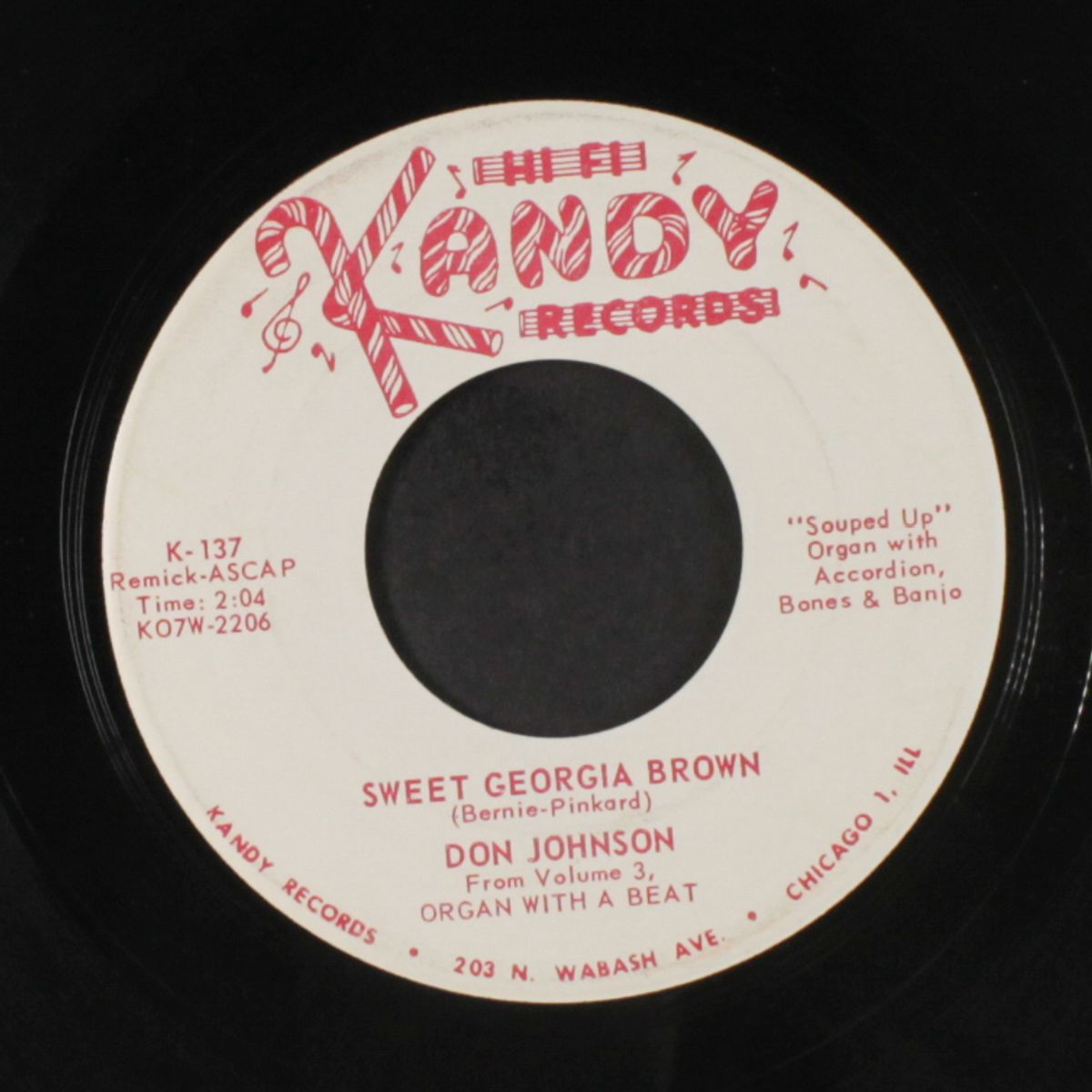 five foot two / sweet georgia brown by DON JOHNSON