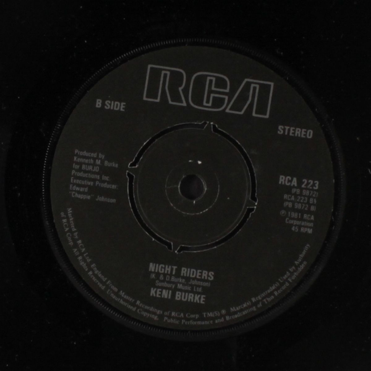 shakin' / night riders by KENI BURKE