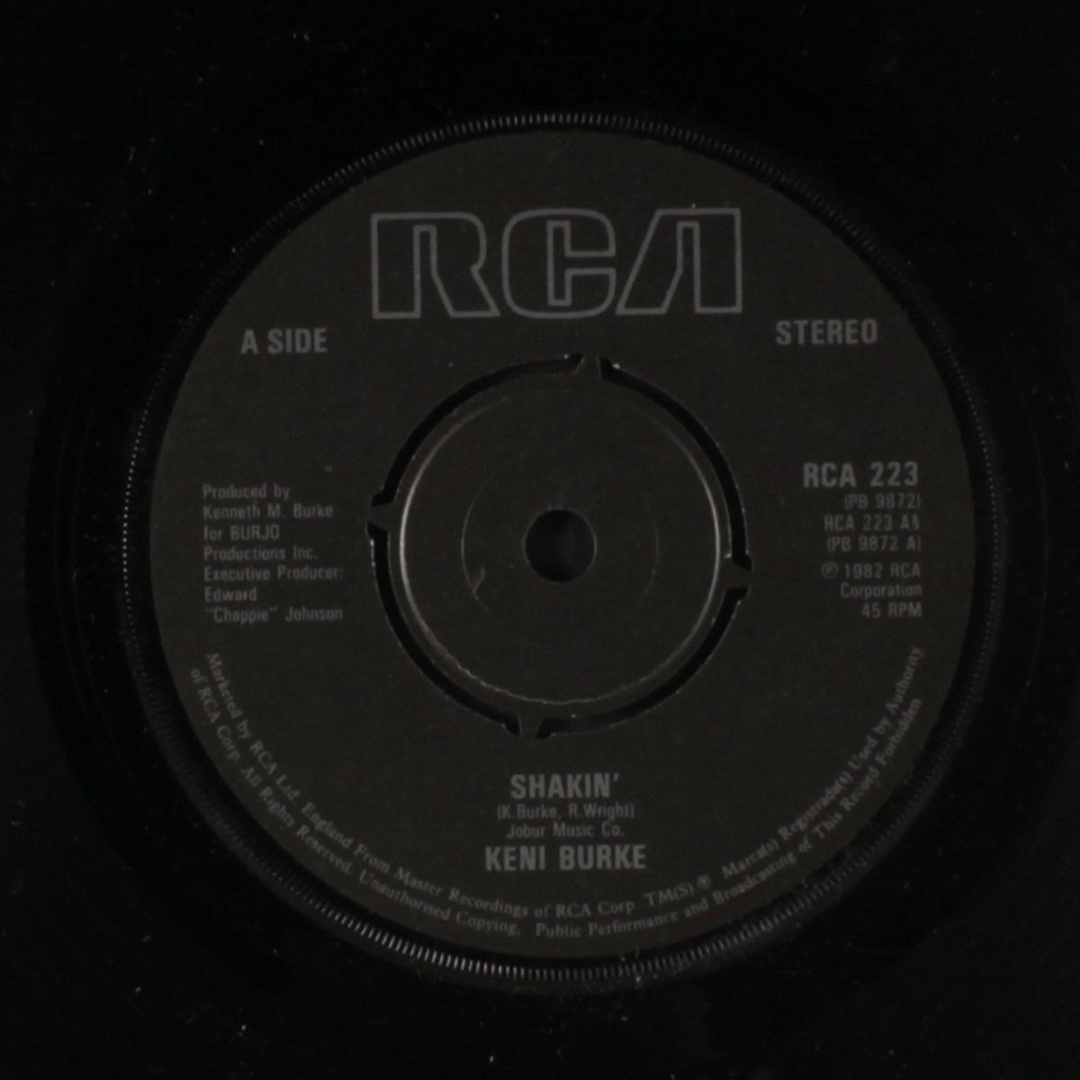 shakin' / night riders by KENI BURKE