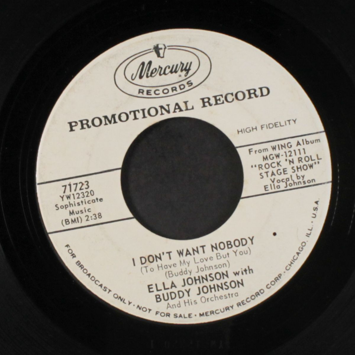 i'm just your fool / i don't want nobody by ELLA & BUDDY JOHNSON