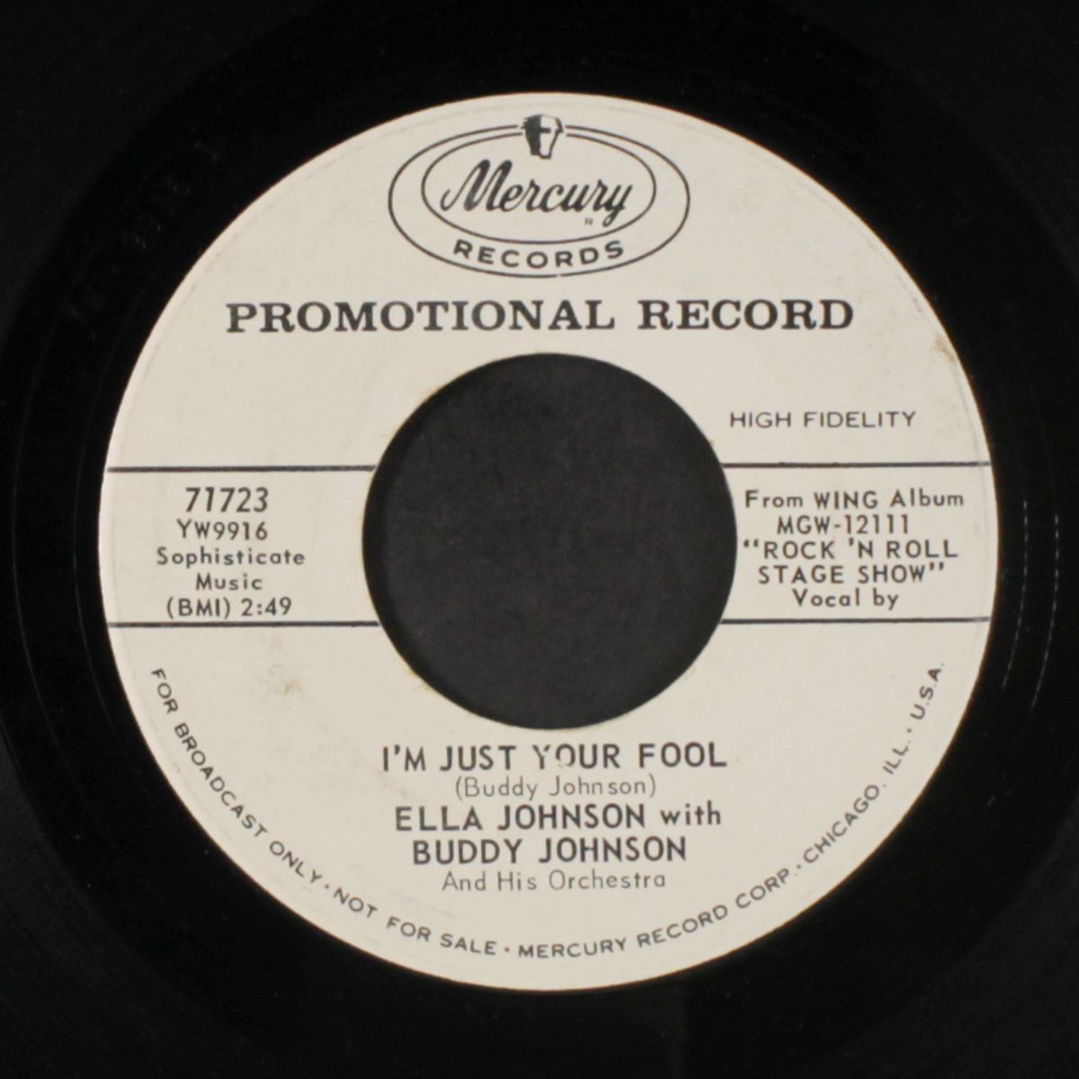 i'm just your fool / i don't want nobody by ELLA & BUDDY JOHNSON
