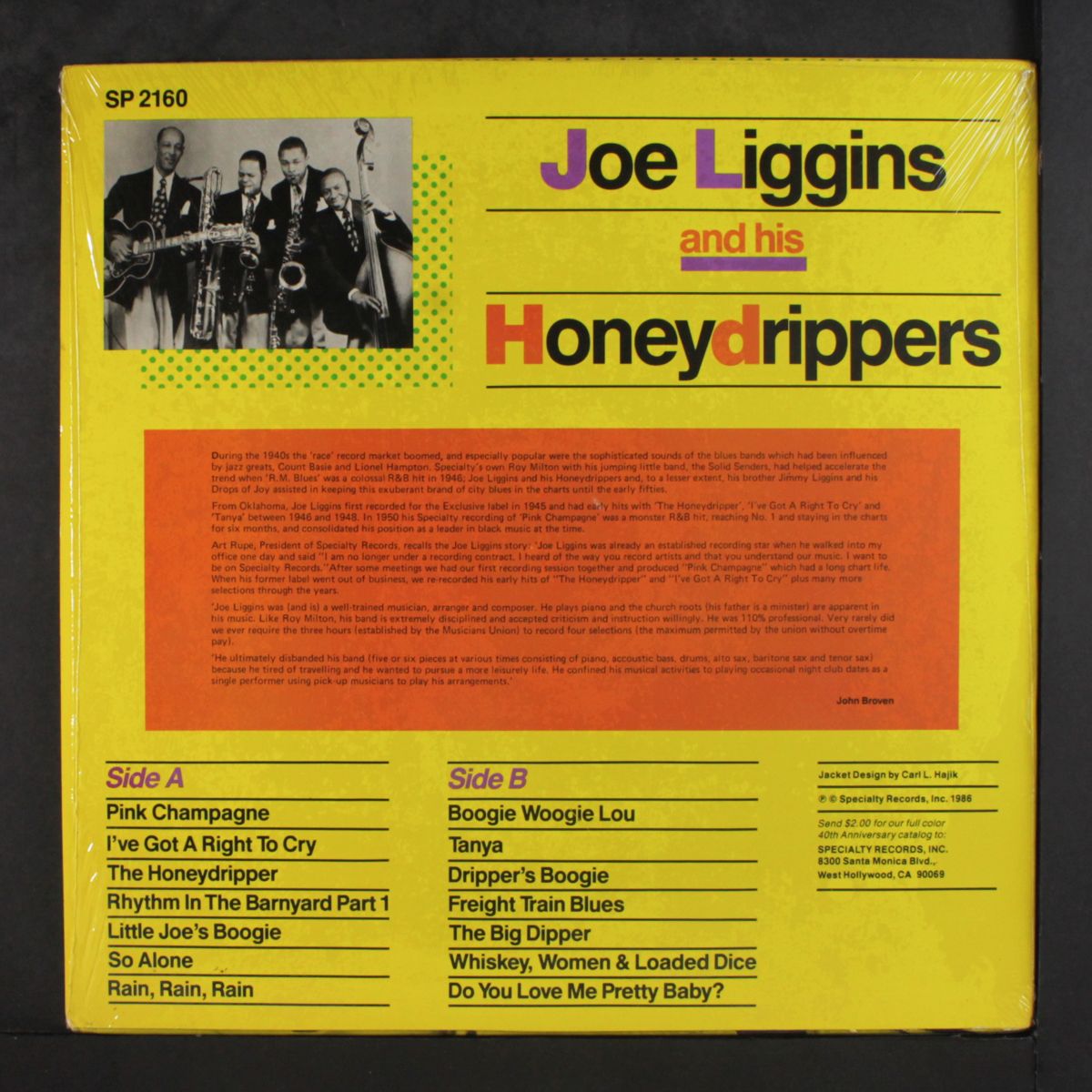 and his honeydrippers by JOE LIGGINS