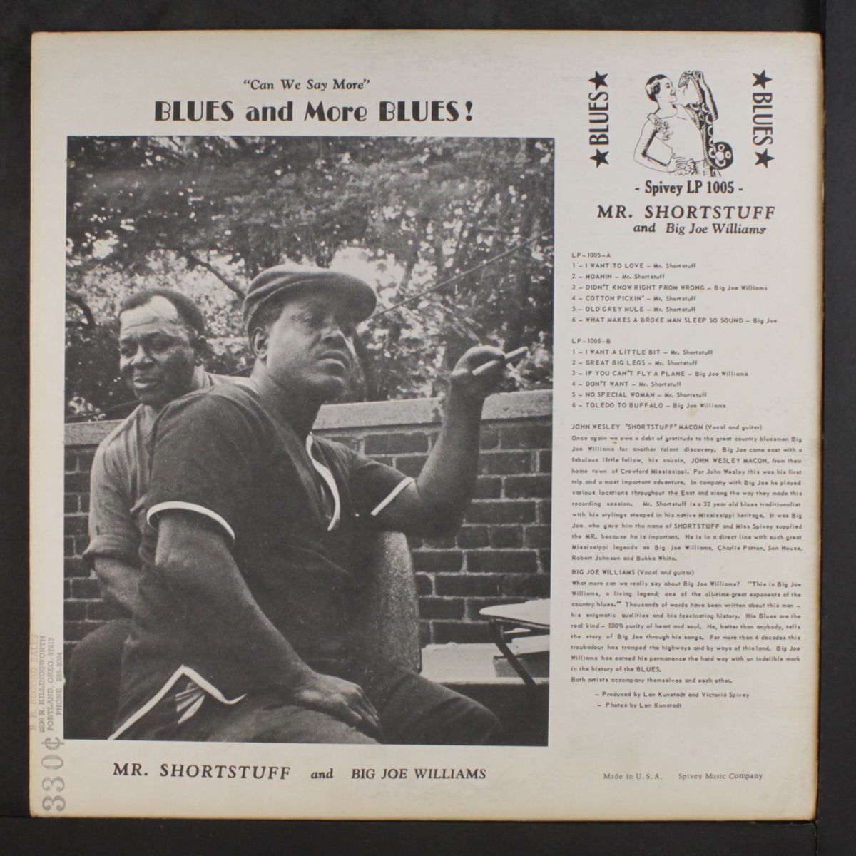 introducing, his first recordings by MR. SHORTSTUFF