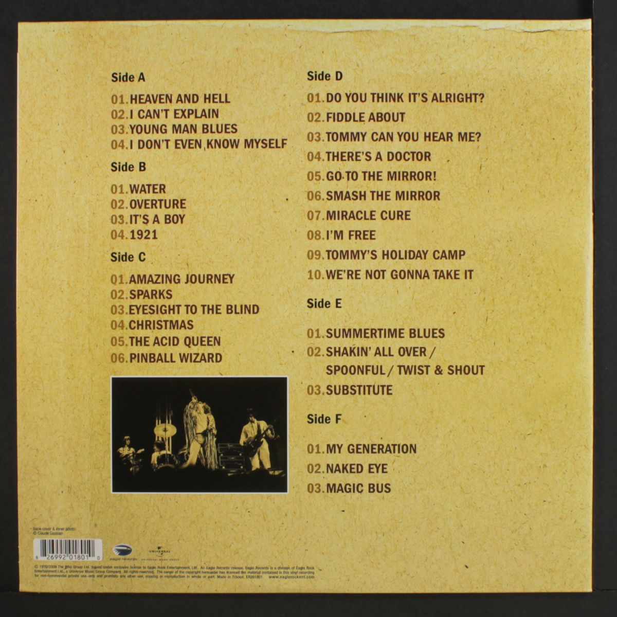 live at the isle of wight festival 1970 by WHO