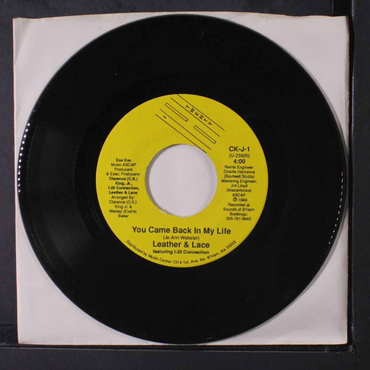 you came back in my life / same by LEATHER & LACE