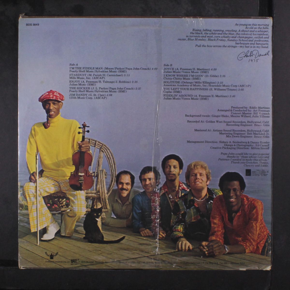 i'm the fiddle man by PAPA JOHN CREACH