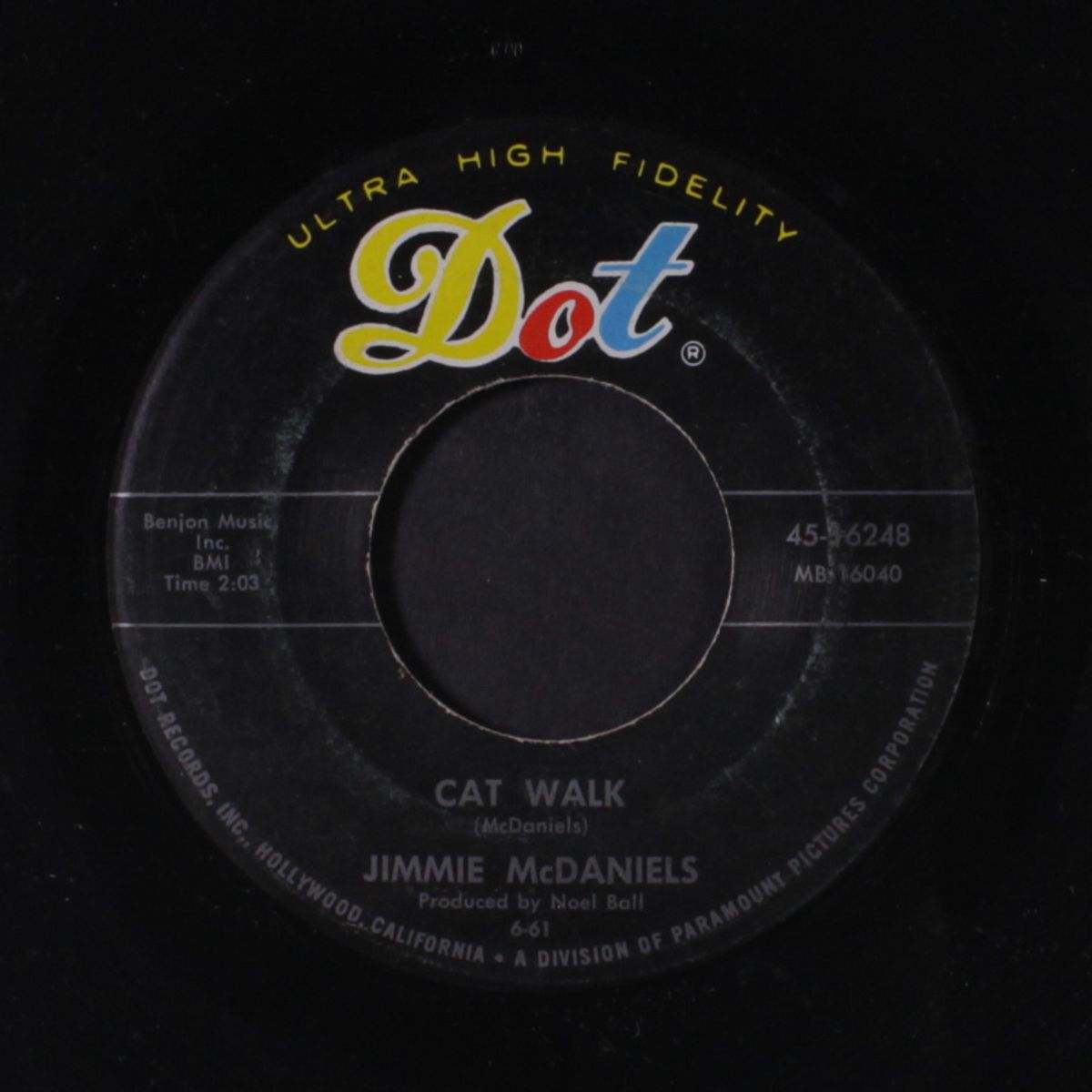 cat walk / lovers night by JIMMIE MCDANIELS