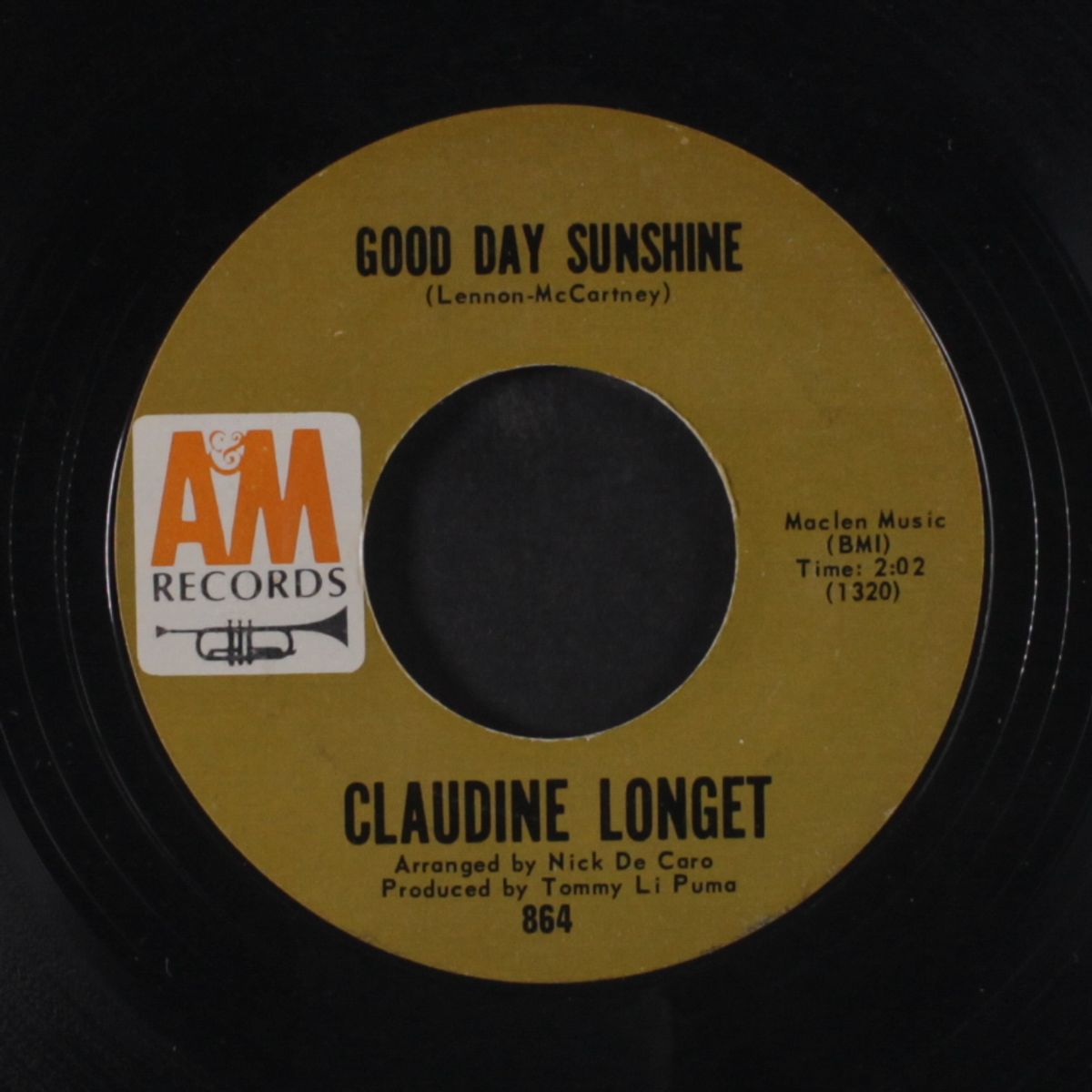 the look of love / good day sunshine by CLAUDINE LONGET