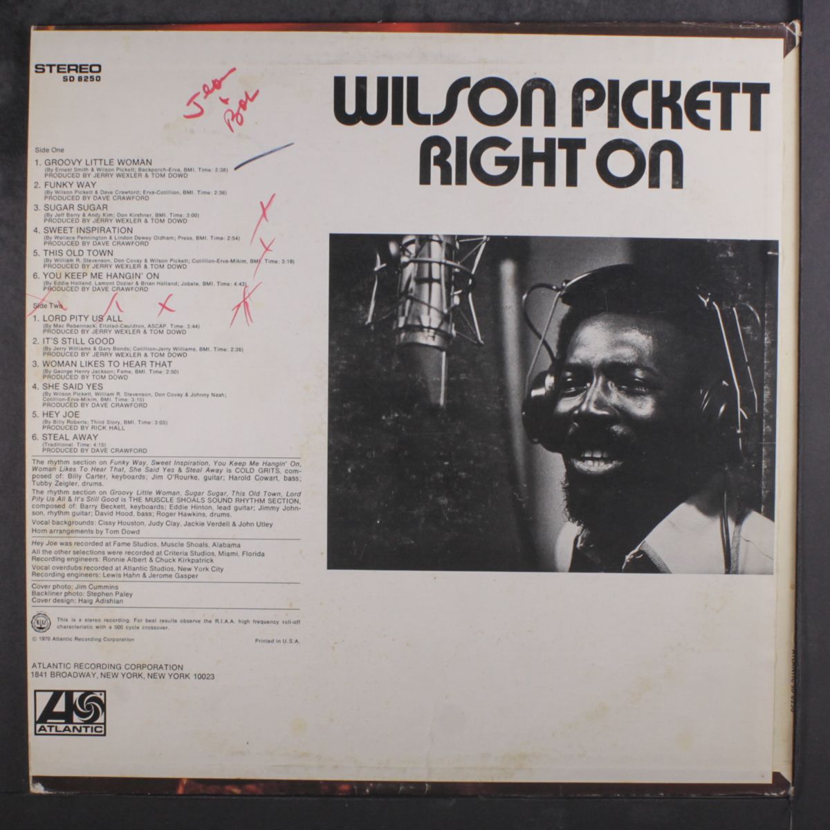 right on by WILSON PICKETT