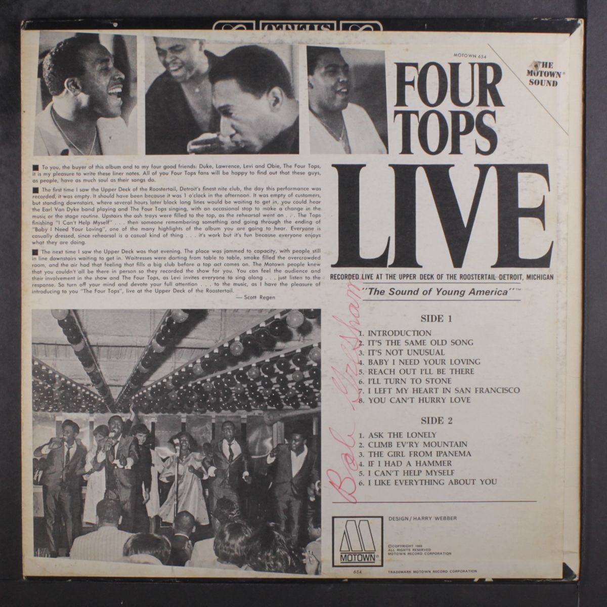 live! by FOUR TOPS