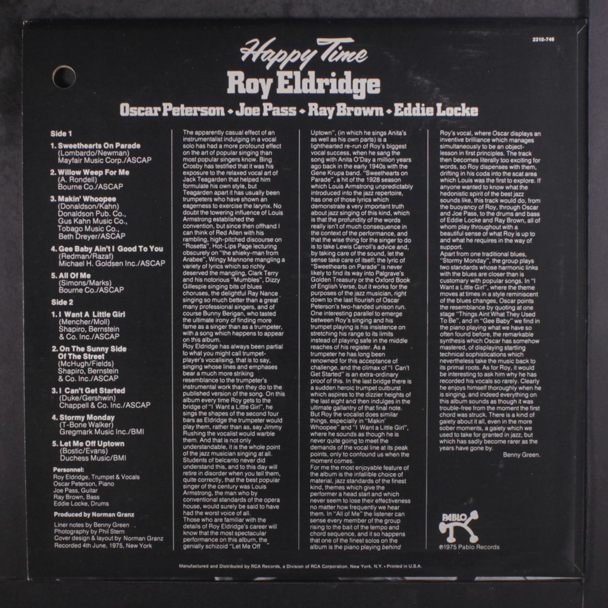 happy time by ROY ELDRIDGE