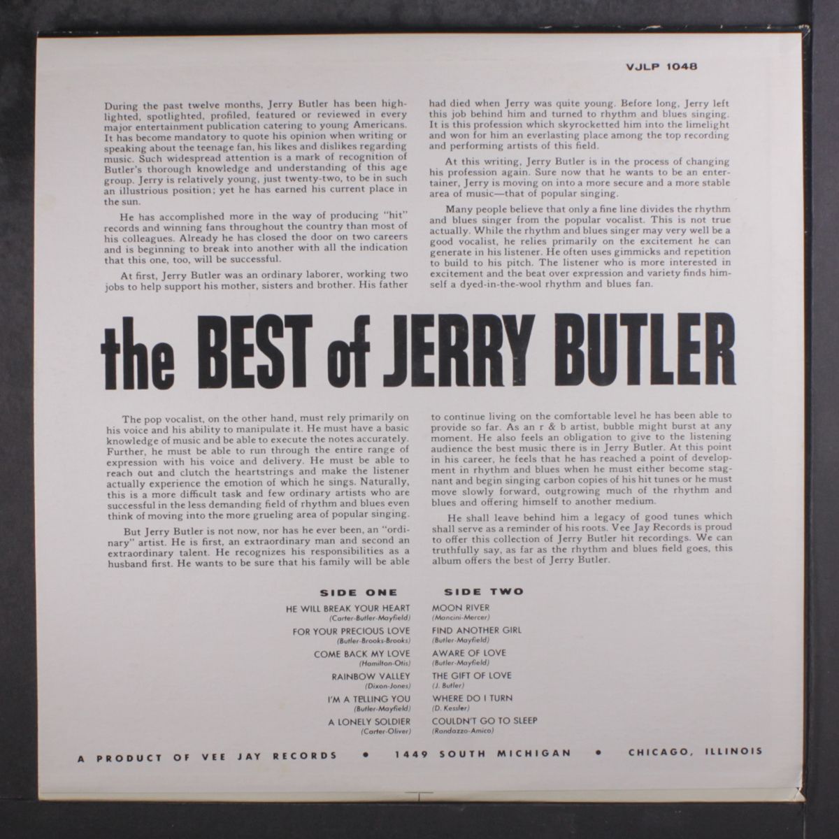 best of by JERRY BUTLER