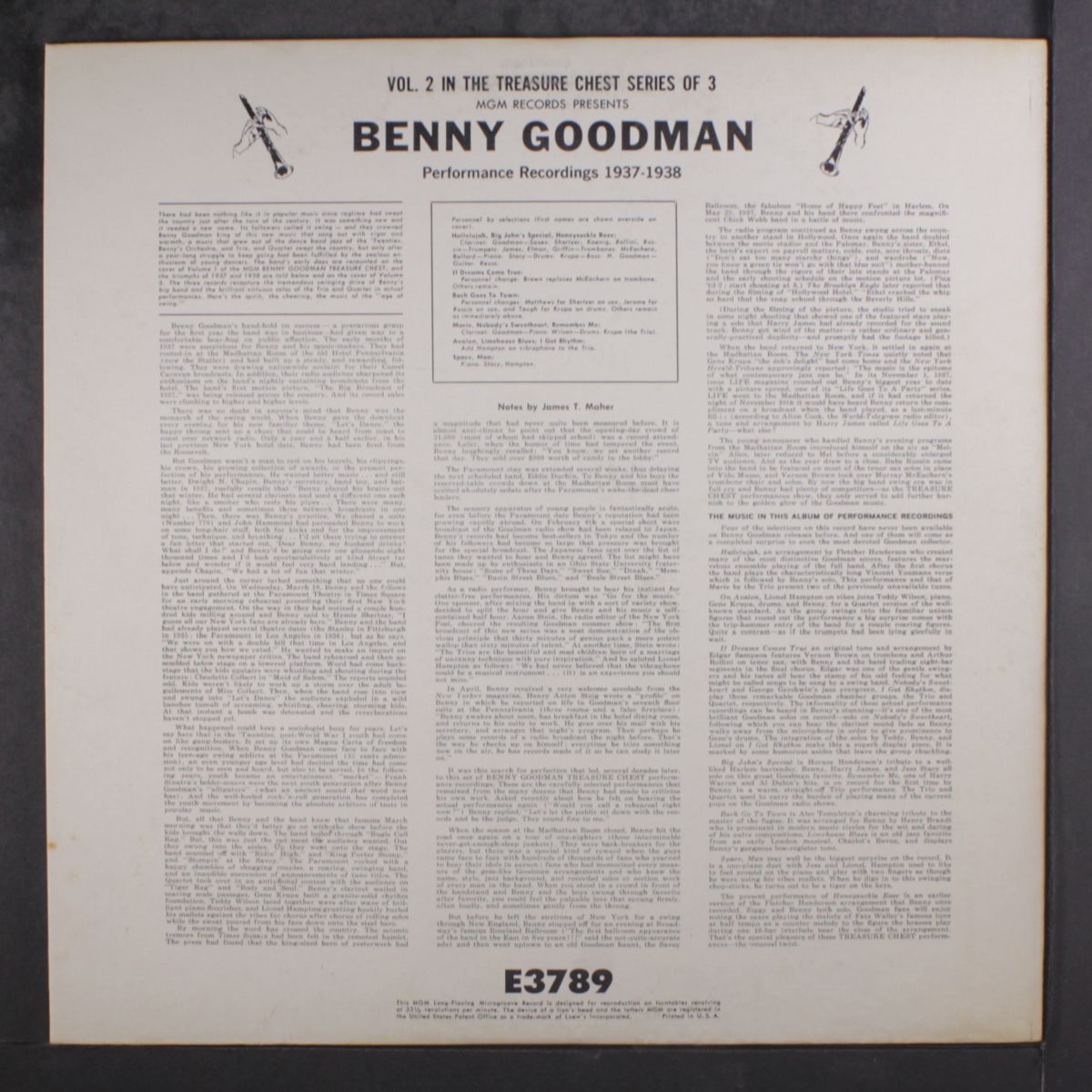 performance recordings 1937-1938 vol. 2 by BENNY GOODMAN