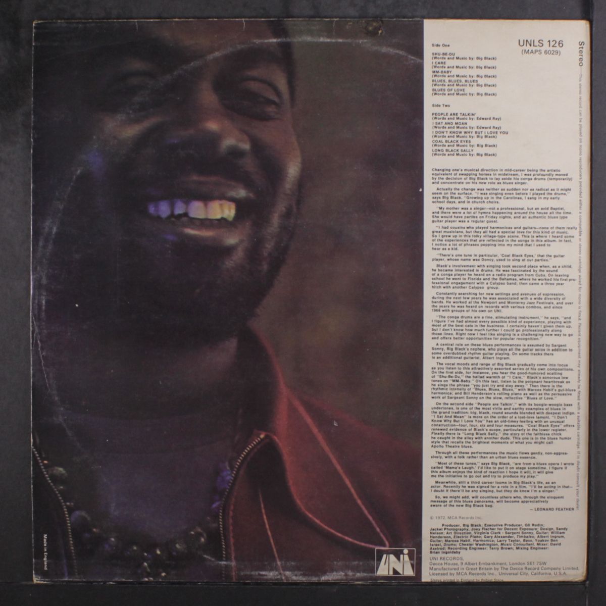 & the blues by BIG BLACK